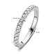 Aurore Aurore RA25500030-53, Ring Millie 18krt witgoud met LABgrown Diamant