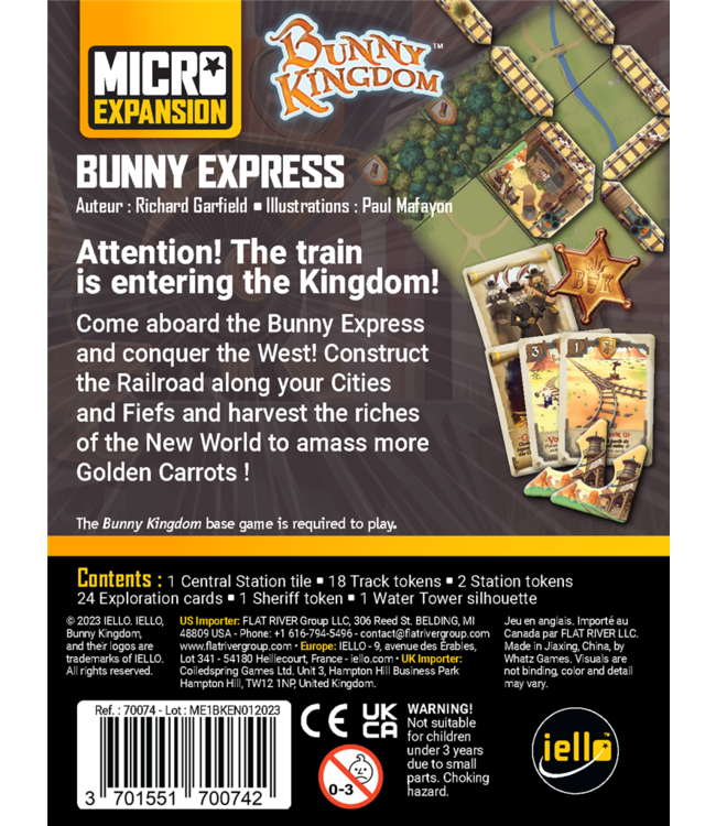Bunny Kingdom: Bunny Express (ENG) - Bordspel