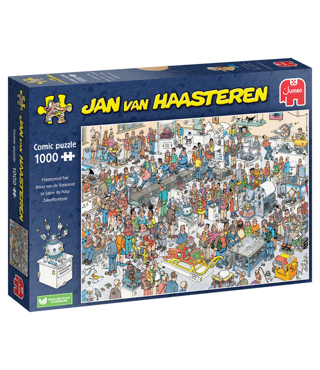 Jan van Haasteren: Beurs van de Toekomst (1000 Stukjes) - Puzzel
