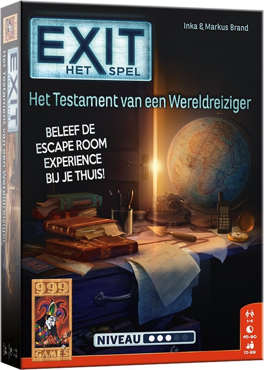 999 Games EXIT: Het Testament van een Wereldreiziger (NL)