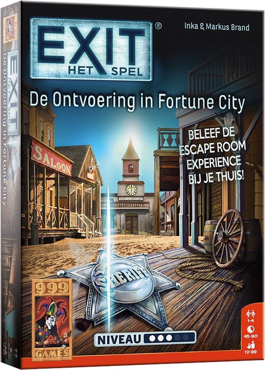 999 Games EXIT: De Ontvoering in Fortune City (NL)