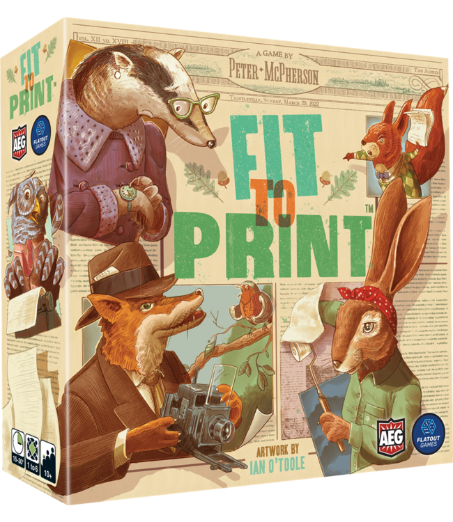 Fit to Print (ENG) - Board game