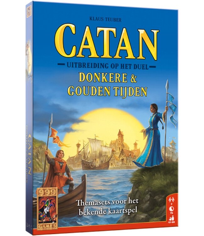 Catan: Het Duel - Donkere & Gouden Tijden (NL)- Brettspiel