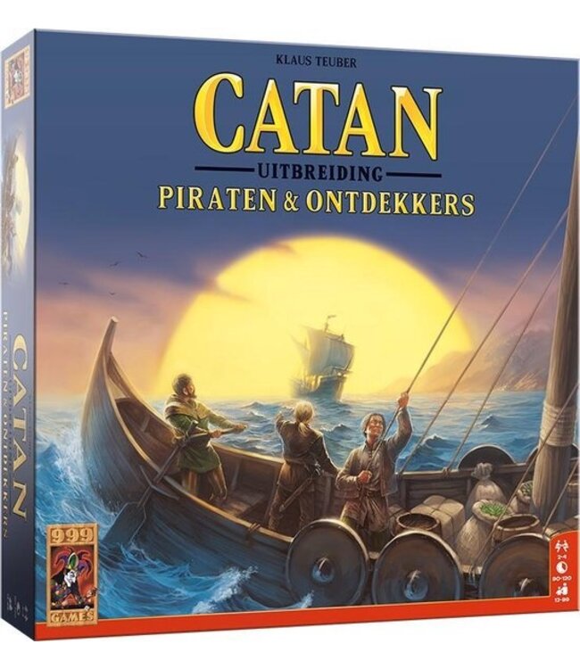 999 Games Catan: Piraten en Ontdekkers (NL)