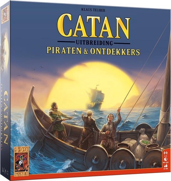 999 Games Catan: Piraten en Ontdekkers (NL)