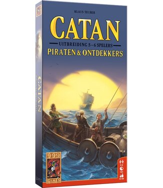 999 Games Catan: Erweiterung Entdecker und Piraten 5/6 spieler (NL)