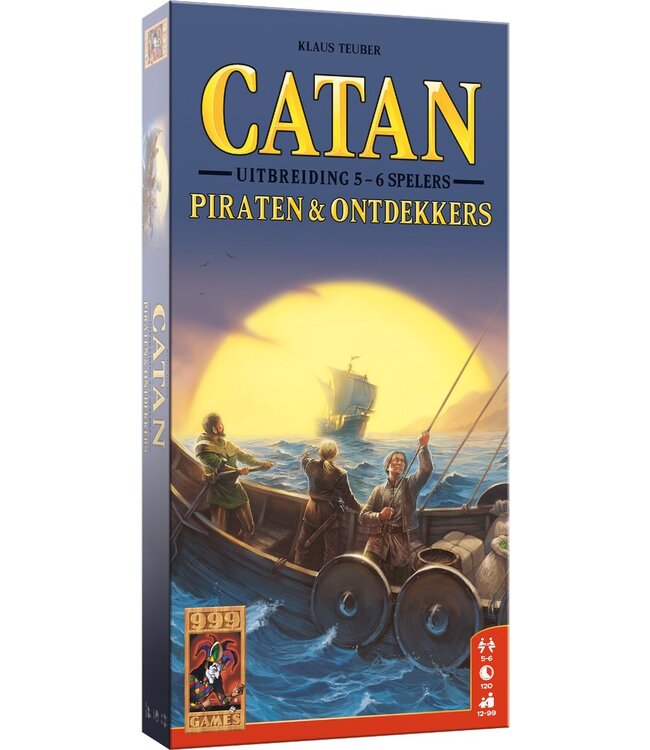 999 Games Catan: Uitbreiding Piraten & Ontdekkers 5/6 spelers