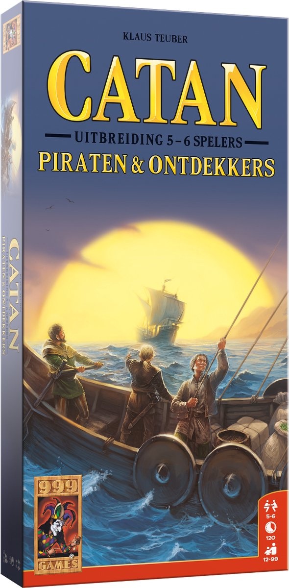 999 Games Catan: Piraten & Ontdekkers 5/6 spelers (NL)