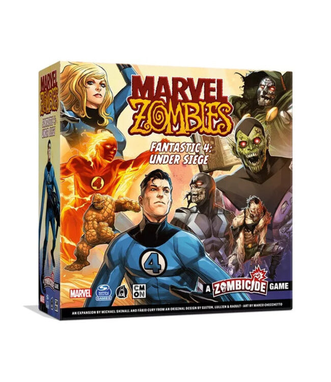 Cool Mini Or Not Marvel Zombies: Fantastic 4 Under Siege (ENG)