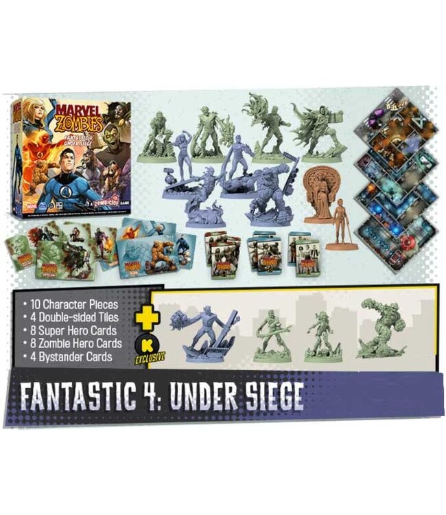 Marvel Zombies: Fantastic 4 Under Siege (ENG) - Boardgame