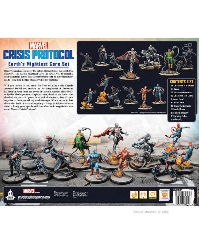 Marvel Crisis Protocol: Earth's Mightiest Core Set (ENG) - Boardgame
