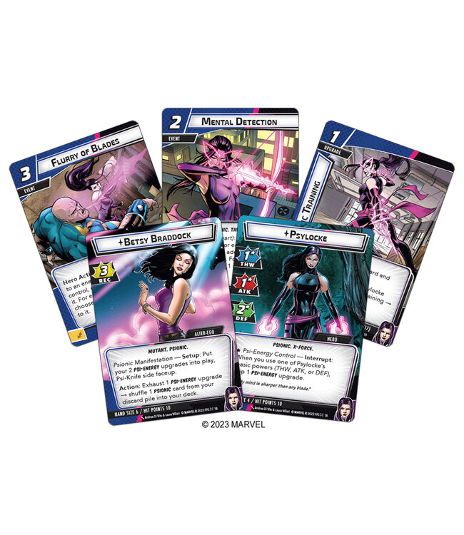 Marvel Champions: Psylocke Hero Pack (ENG) - Kaartspel