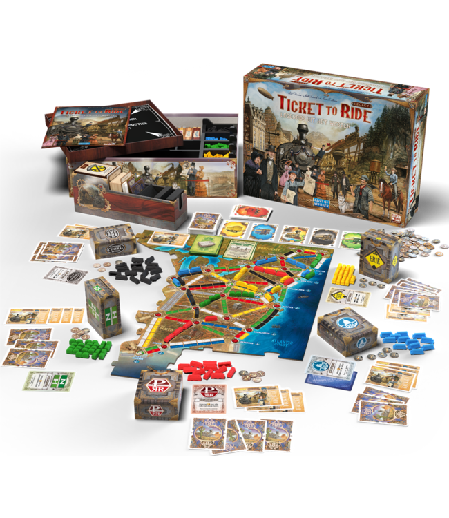 Ticket to Ride Legacy: Legendes uit het Westen (NL) - Board game
