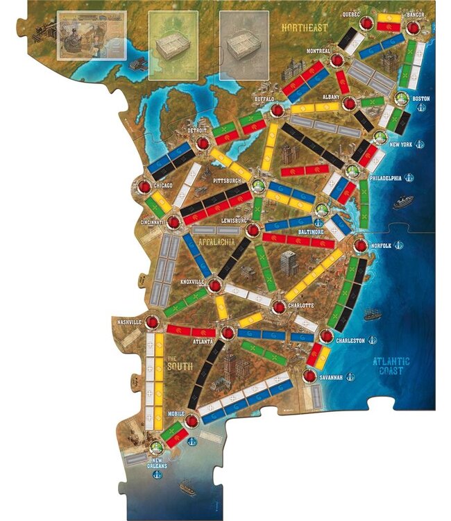 Ticket to Ride Legacy: Legendes uit het Westen (NL) - Board game