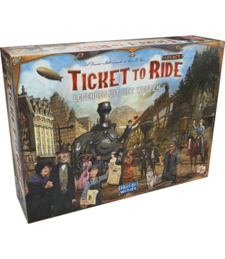 Days of Wonder Ticket to Ride Legacy: Legends of the West (NL)