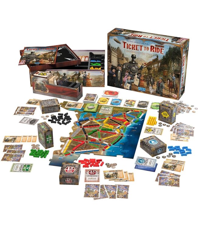 Ticket to Ride Legacy: Legends of the West (ENG) - Brettspiel