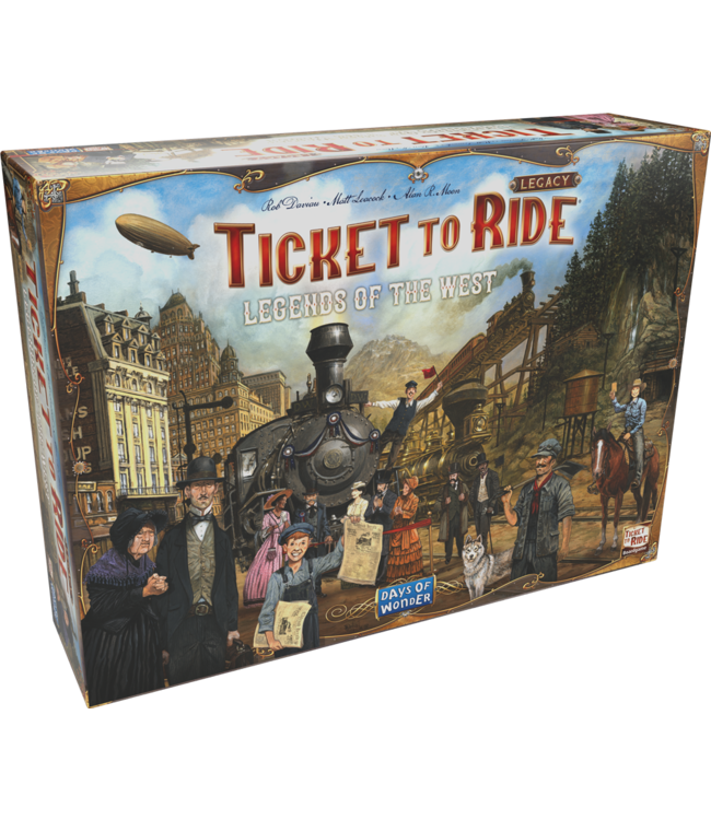 Days of Wonder Ticket to Ride Legacy: Legends of the West (ENG)