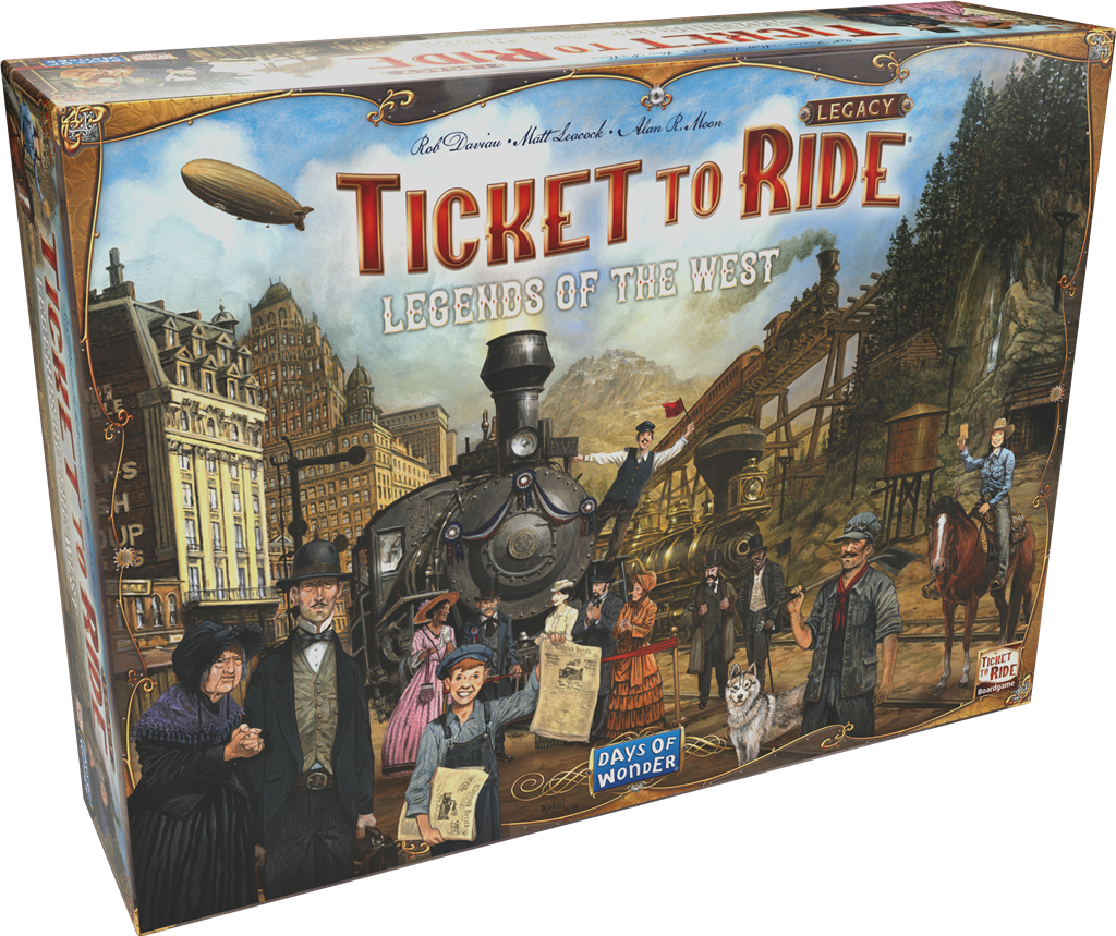 Days of Wonder Ticket to Ride Legacy: Legends of the West (ENG)
