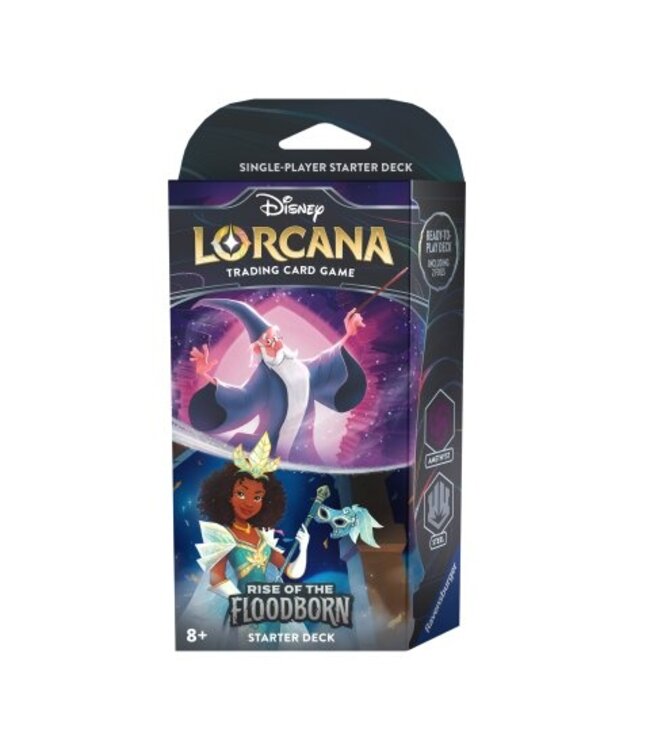 Disney Lorcana: Rise of the Floodborn - Starter Deck (Merlin & Tiana)