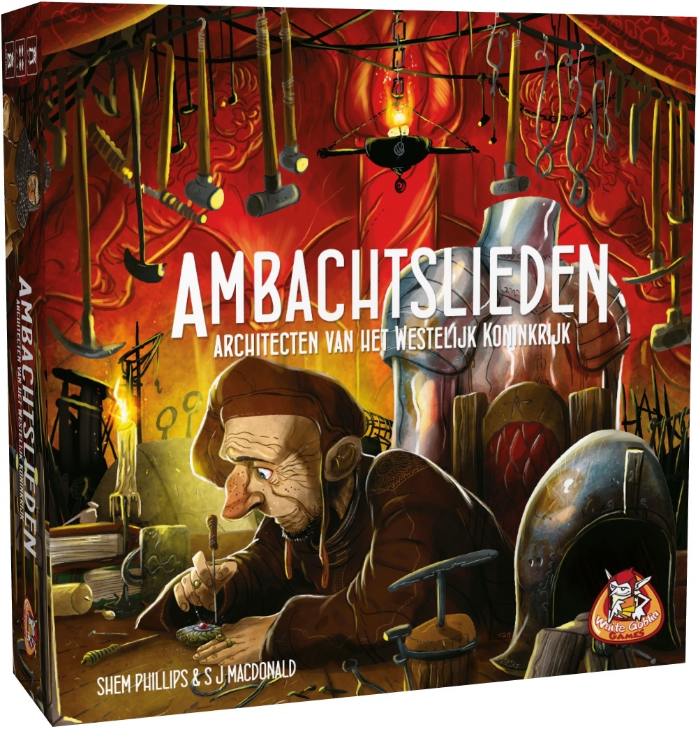 White Goblin Games Architecten van het Westelijk Koninkrijk: Ambachtslieden (NL) afbeelding