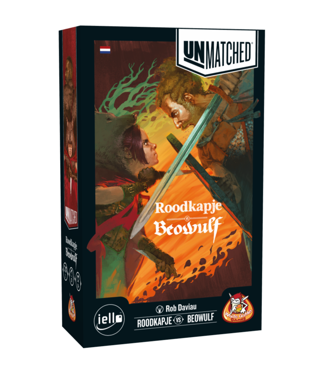 Unmatched: Roodkapje vs Beowulf (NL) - Brettspiel