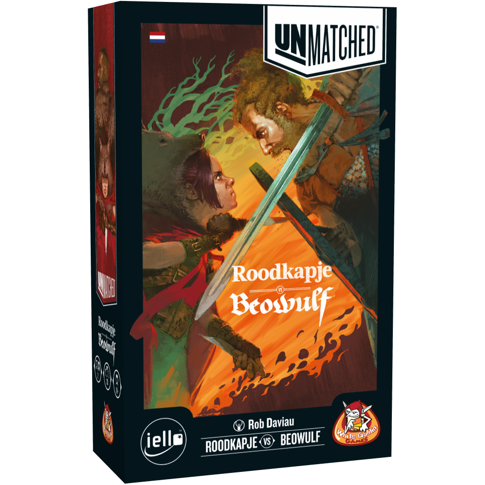 White Goblin Games Unmatched: Roodkapje vs Beowulf (NL)