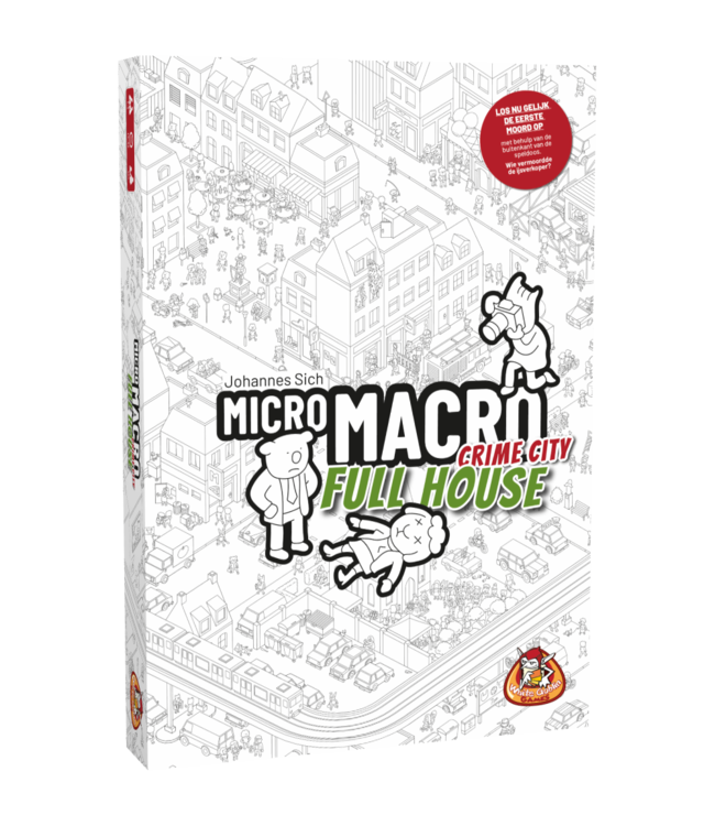 MicroMacro: Crime City - Full House (NL) - Bordspel