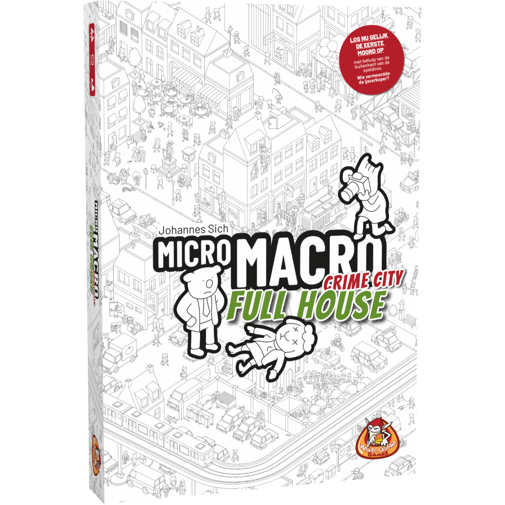 White Goblin Games MicroMacro: Crime City - Full House (NL)