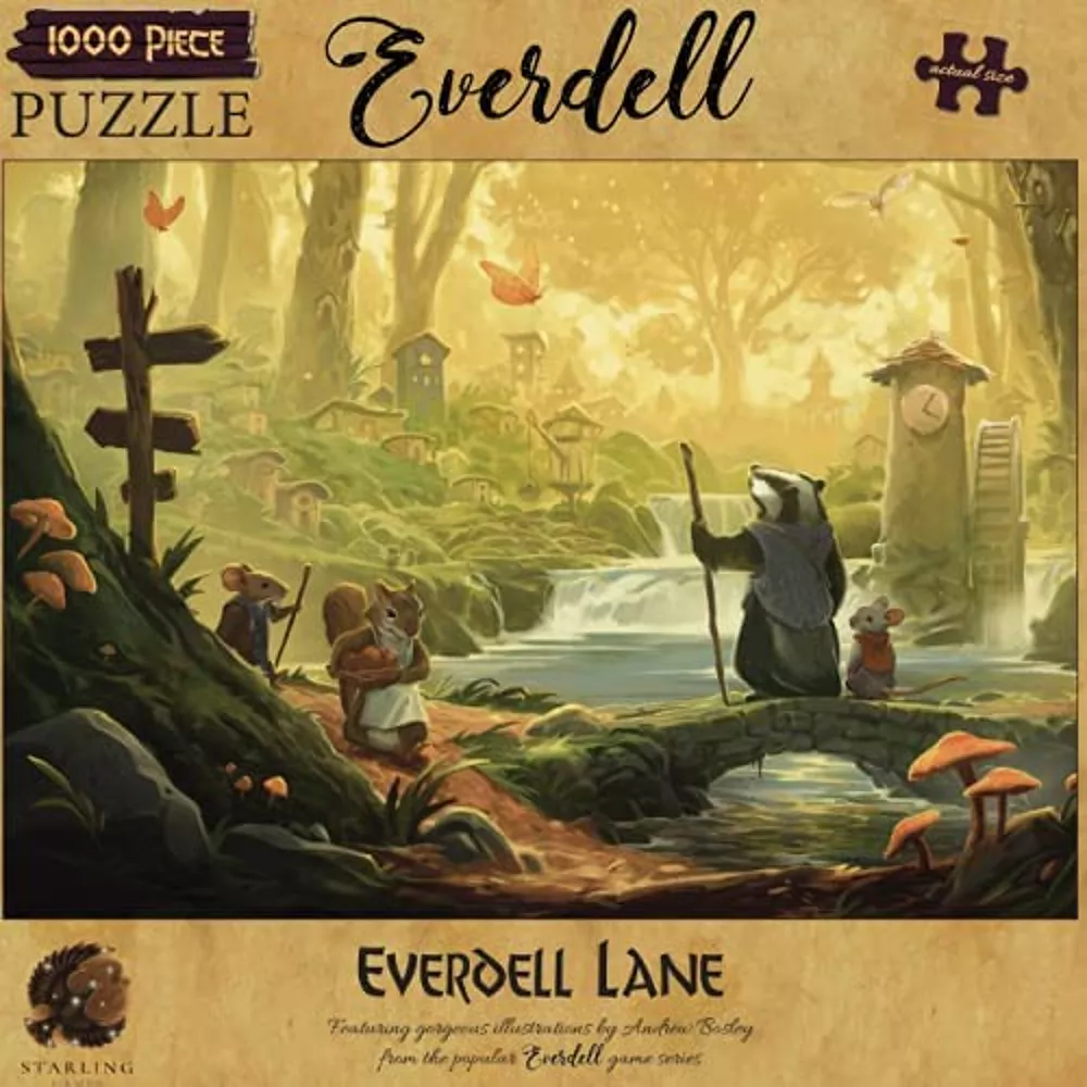 White Goblin Games Everdell: Everdell Lane (1000 stukjes) afbeelding