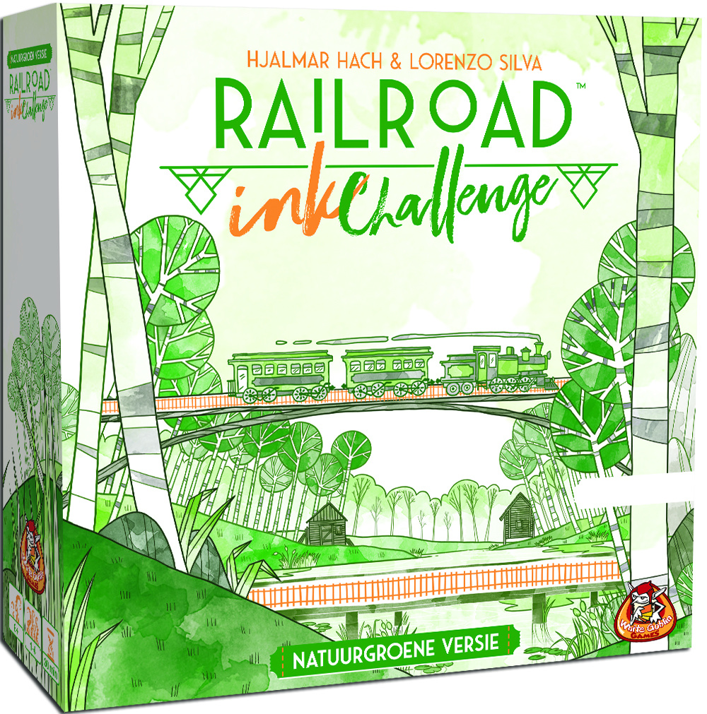 White Goblin Games Railroad Ink: Natuurgroene Versie (NL)