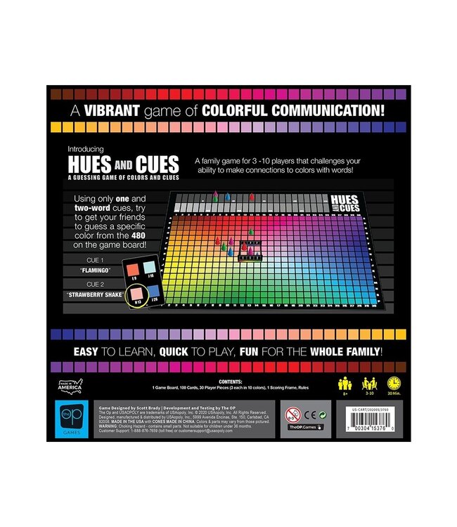 Hues and Cues - Brettspiel