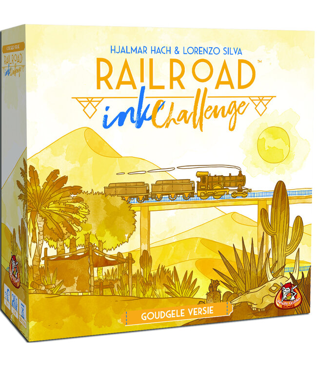 Railroad Ink: Goudgele versie (NL) - Brettspiel