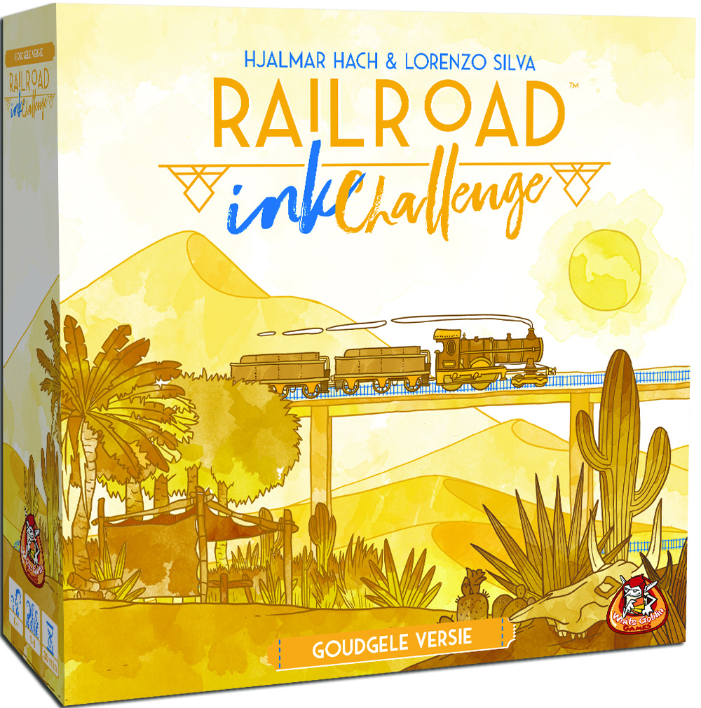 White Goblin Games Railroad Ink: Goudgele Versie (NL)