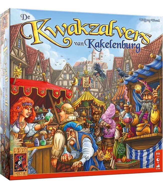 De Kwakzalvers van Kakelenburg (NL) - Brettspiel