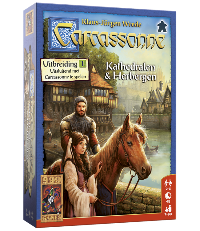 999 Games Carcassonne: Kathedralen & Herbergen (NL)