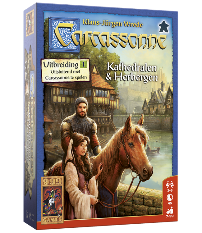 Carcassonne: Kathedralen & Herbergen (NL) - Board game