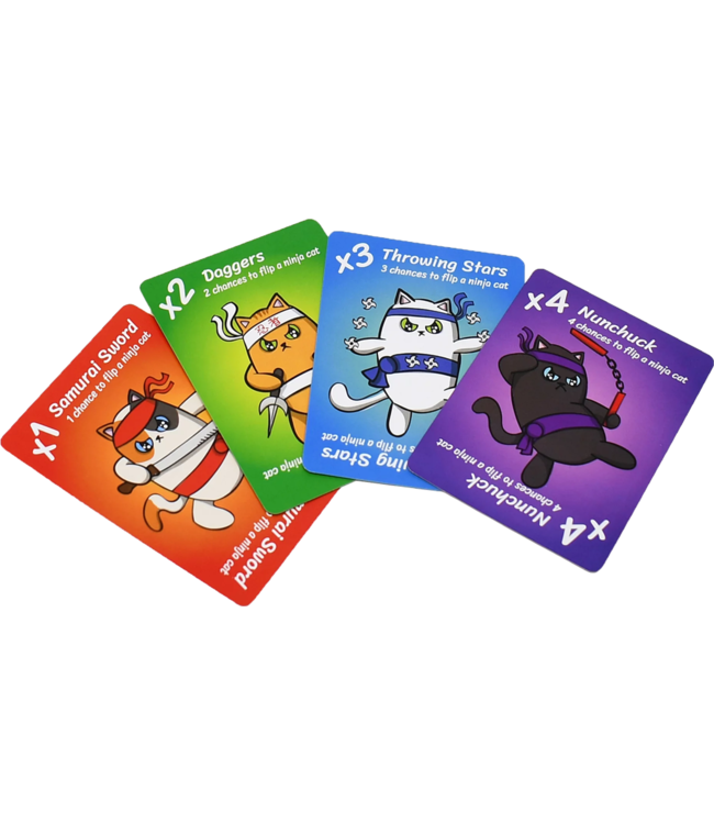 Ninja Cat Cucumber Attack! (ENG) - Kaartspel