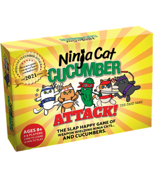 Ninja Cat Cucumber Attack! (ENG) - Kaartspel