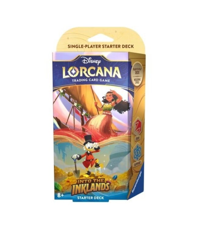 Disney Lorcana: Into the Inklands - Starter Deck (Moana & Scrooge McDuck)
