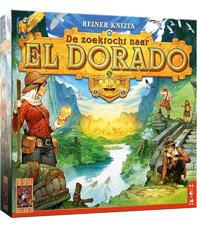De Zoektocht naar El Dorado (NL) - Brettspiel