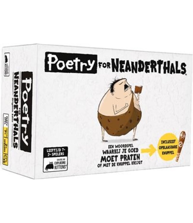 Poetry for Neanderthals (NL) - Card game