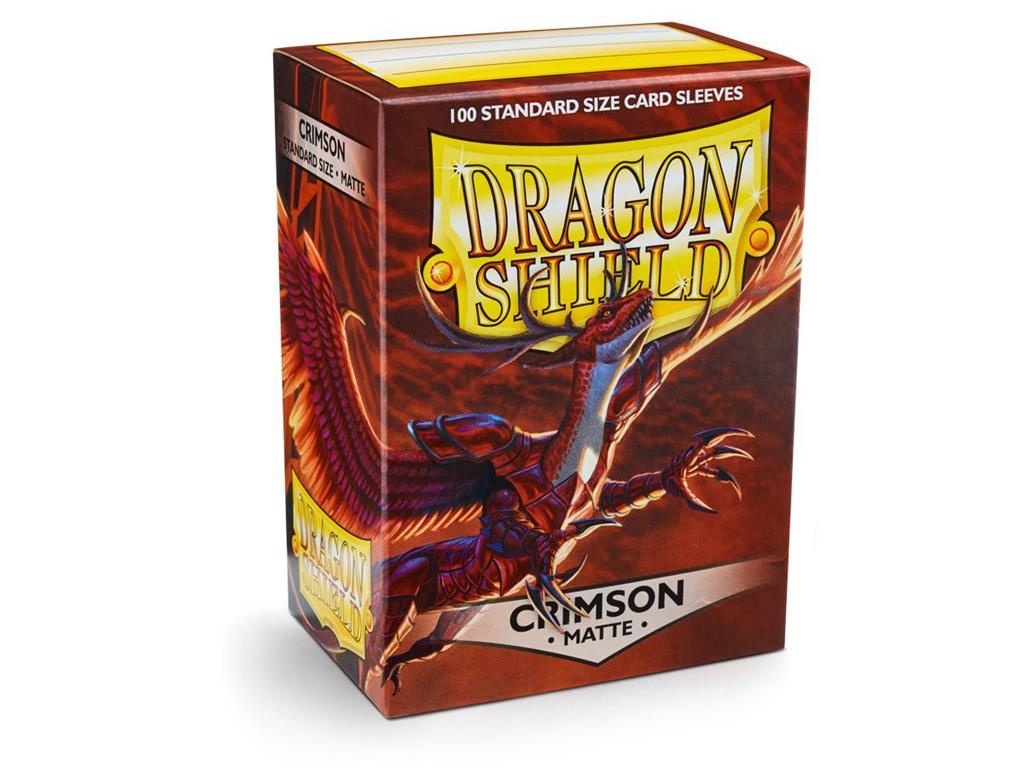 Dragon Shield Dragon Shield Matte: Crimson (100 sleeves)