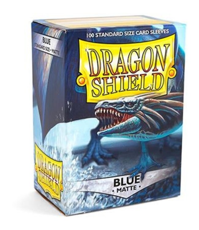 Dragon Shield Dragon Shield Matte: Blue (100 sleeves)