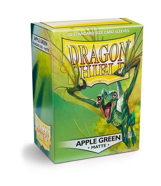 Dragon Shield Matte: Apple Green (100 sleeves) - Card sleeves