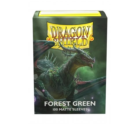 Dragon Shield Dragon Shield Matte: Forest Green (100 sleeves)