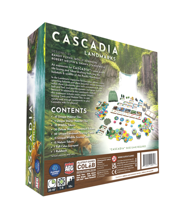 Cascadia: Landmarks (ENG) - Bordspel