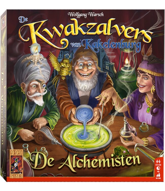 De Kwakzalvers van Kakelenburg: De Alchemisten (NL) - Bordspel