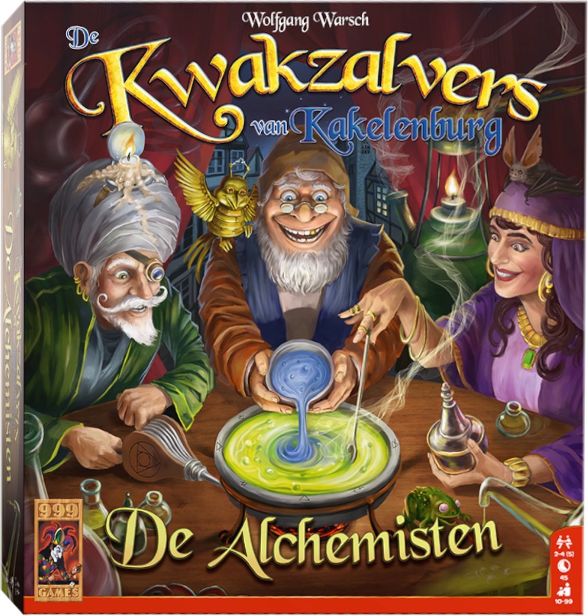 999 Games De Kwakzalvers van Kakelenburg: De Alchemisten (NL)