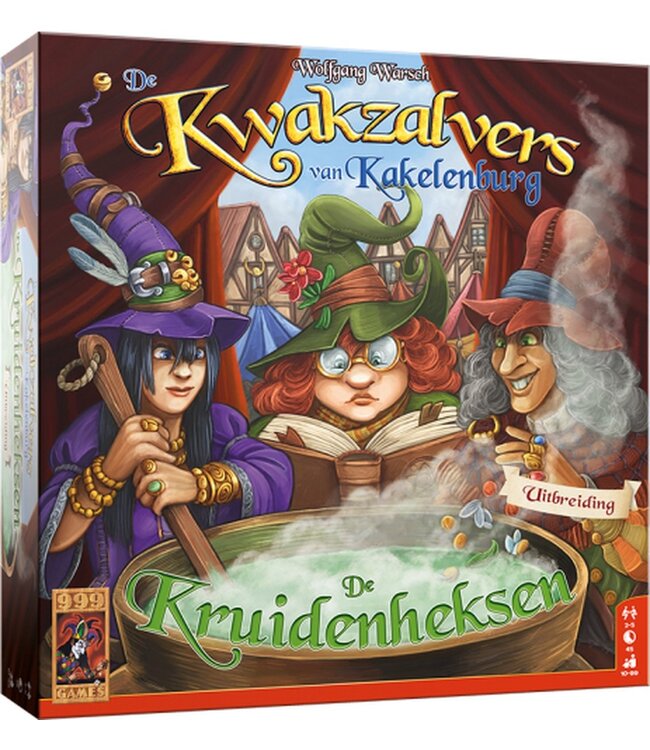 De Kwakzalvers van Kakelenburg: De Kruidenheksen (NL) - Board game