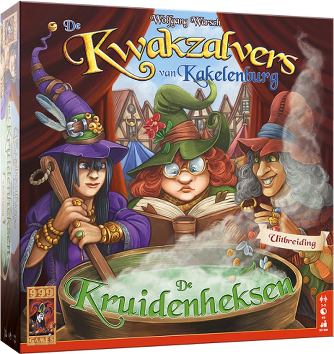 999 Games De Kwakzalvers van Kakelenburg: De Kruidenheksen (NL)